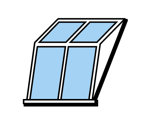 Dakkapellen modulair | Modulaire dakkapel | dakkapel serre duo